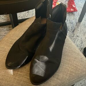 Torrid Black Perforated Ankle Bootie